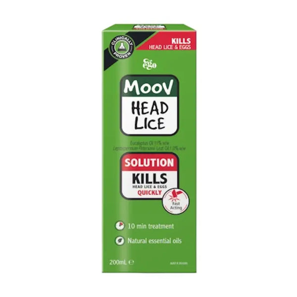 Moov Head Lice Solution 200mL