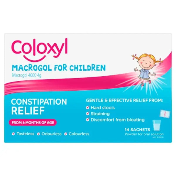 Coloxyl Macrogol For Children 14 Sachets