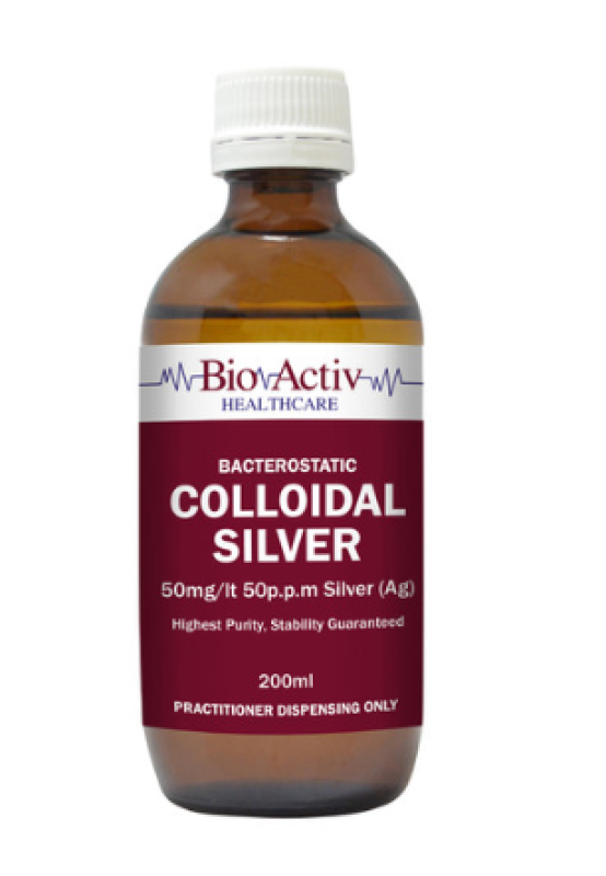 BioActiv Healthcare Colloidal Silver 50ppm 200ml