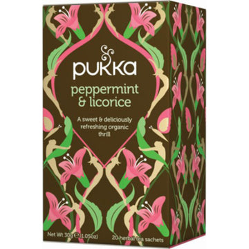 Pukka Peppermint & Licorice Tea Bags 20 Pack
