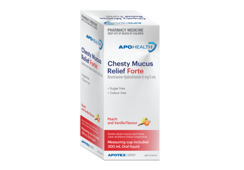 APOHealth Chesty Mucus Relief Forte 200mL – Michael's Chemist