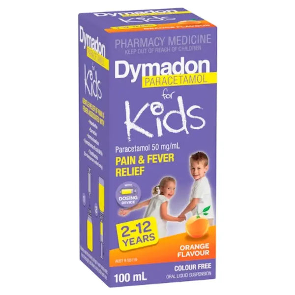 Dymadon 2 - 12 Years Colour Free Orange 100ml