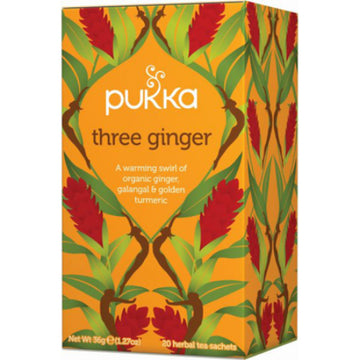 Pukka Three Ginger Tea Bags 20 Pack