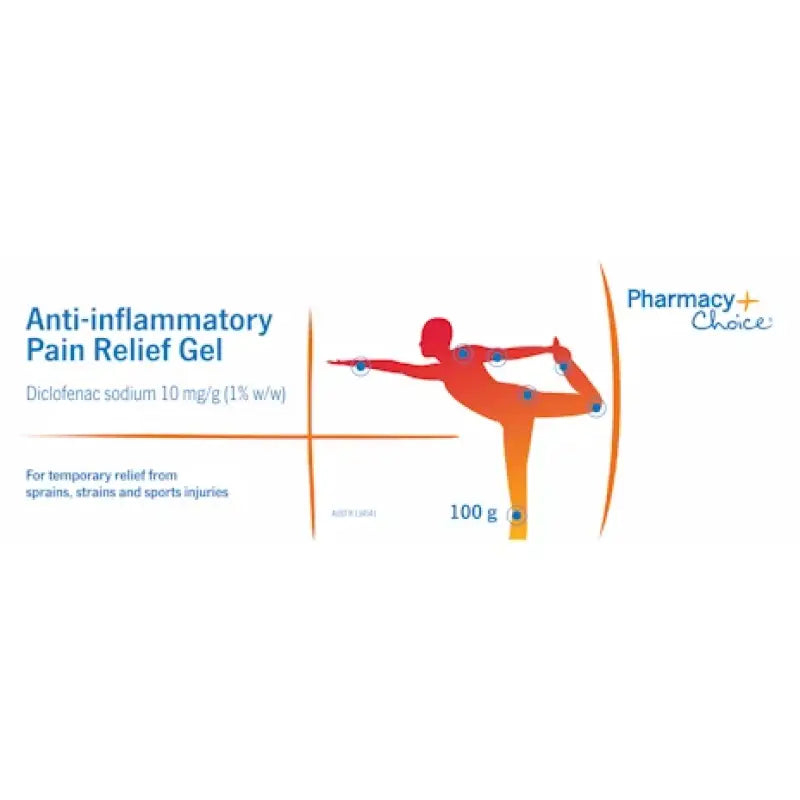 Viperflexin Pharmacy Choice Anti-Inflammatory Pain Relief Gel 100g – Michael's Chemist