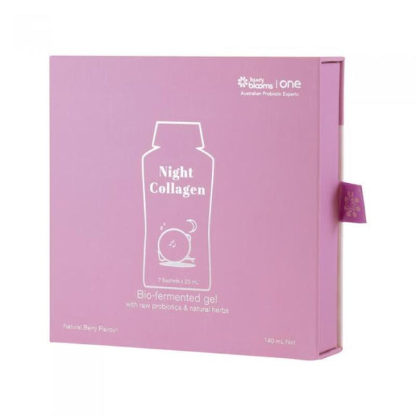 Henry Blooms One Night Collagen Berry Sachets 20ml x 7 Pack