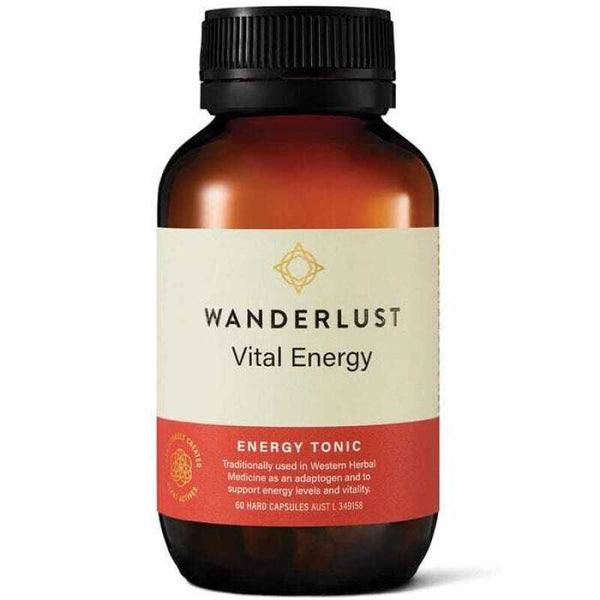 Wanderlust Vital Energy 60 Capsules