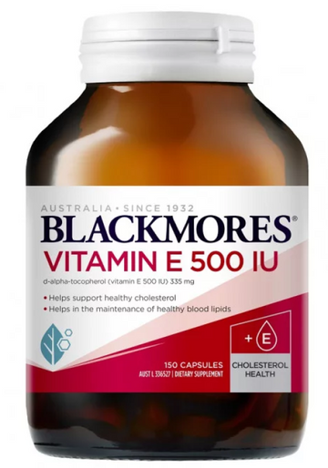 Blackmores Natural E 500IU 150 Capsules