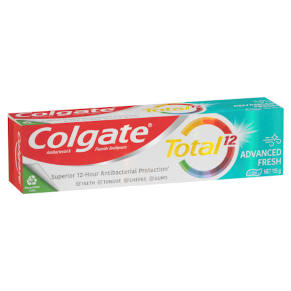 Colgate Antibacterial Toothpaste Total Advanced Fresh Gel 115g