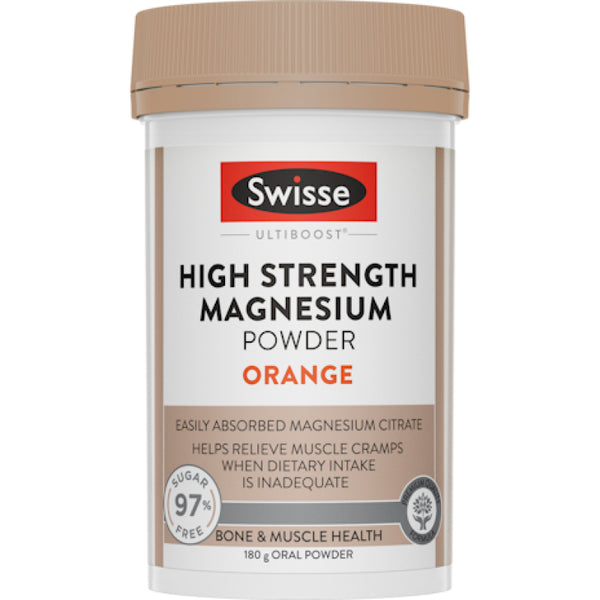 Swisse High Strength Magnesium Powder Orange 180g