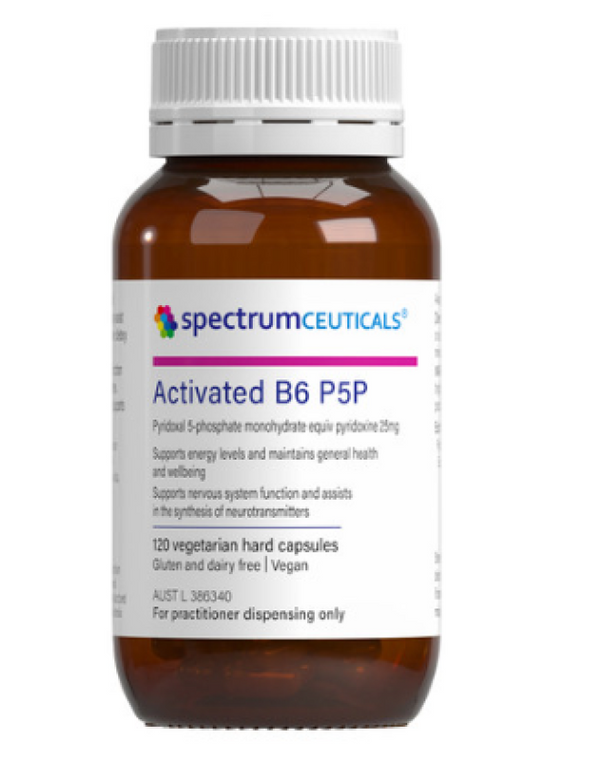 Spectrumceuticals Activated B6 P5P 120 Capsules