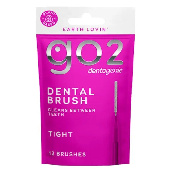 GO2 Dentagenie Dental Brush Tight 12 Pack