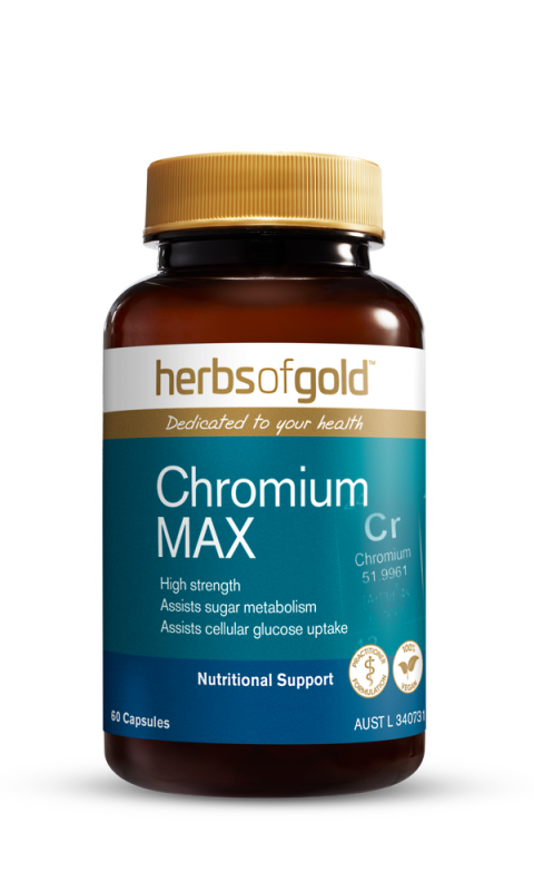 Herbs of Gold Chromium Max 60cap
