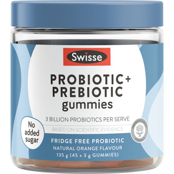 Swisse Adults Probiotic & Prebiotic 45 Gummies