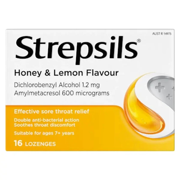 Strepsils Soothing Honey & Lemon Lozenges 16