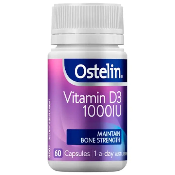 Ostelin Vitamin D 1000IU Capsules 60