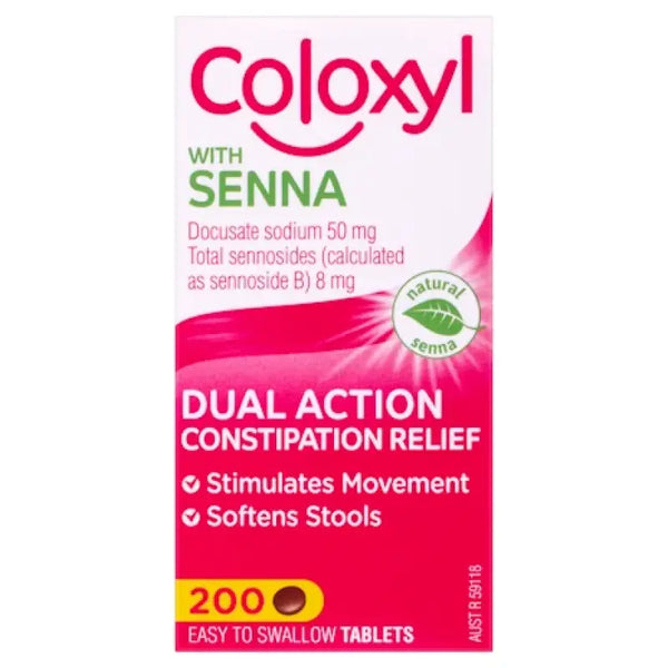 Coloxyl With Senna Tablets 200