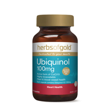 Herbs of Gold Ubiquinol 100mg 60 capsules