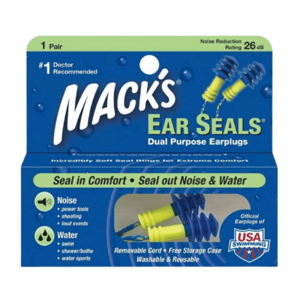 Mack's Ear Seals Dual Purpose Earplugs 1 Pair