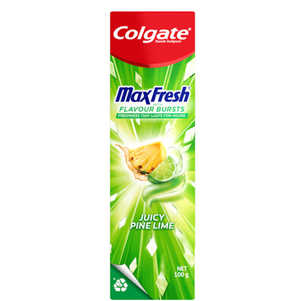 Colgate Max Fresh Juicy Pine Lime Toothpaste 100g