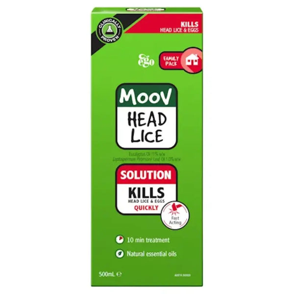 Ego Moov Head Lice Solution 500mL