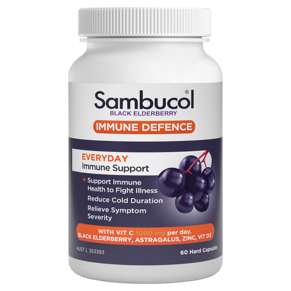 Sambucol Immune Defence Everyday Immune Support caps 60