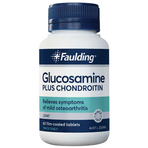 Faulding Remedies Glucosamine & Chondroitin Tablets 60