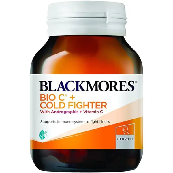 Blackmores Bio C + Cold Fighter Vitamin C Immune Support 60 Tablets
