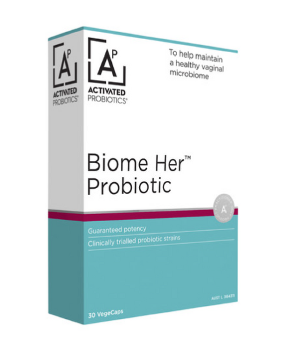 Activated Probiotics Biome Her Probiotic 30 Vegetarian Capsules
