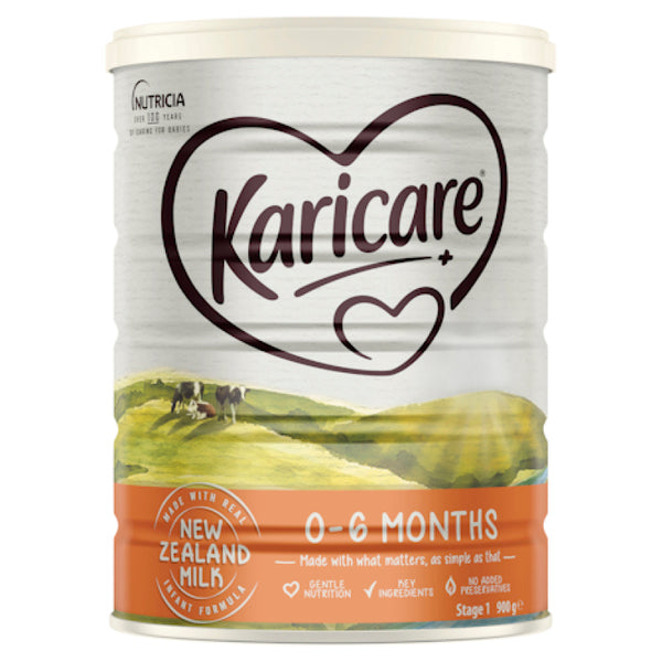 Karicare+ 1 Baby Infant Formula From Birth to 6 Months 900g