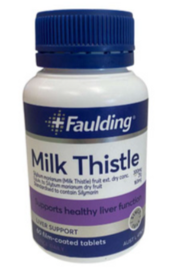 Faulding Milk Thistle 60 Tablets