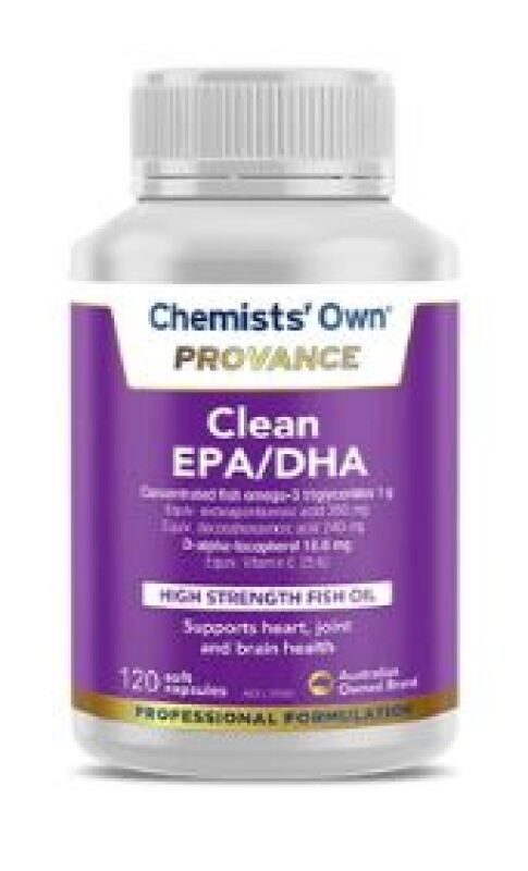 Chemist Own Provance Clean EPA/DHA 120 Capsules