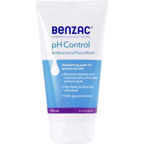 Benzac PH Control Antibacterial Face Wash 150ml