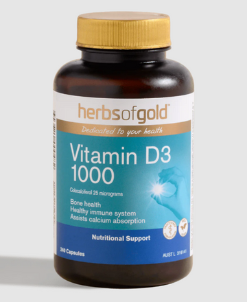 Herbs of Gold Vitamin D3 1000 240 capsules