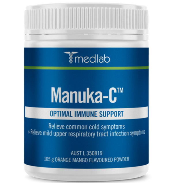 Medlab Manuka -C Orange Mango Powder 105g