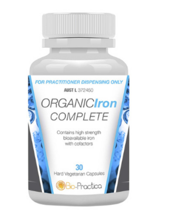 Bio-Practica ORGANIC Iron COMPLETE 30 Capsules