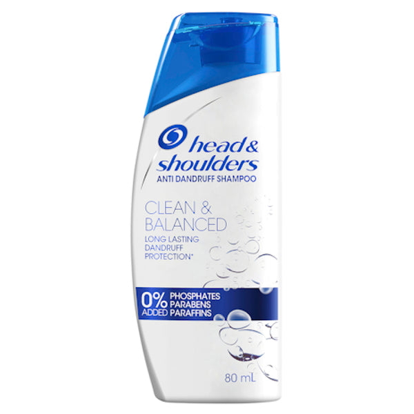 Head & Shoulders Clean & Balanced Anti-Dandruff Shampoo 80mL