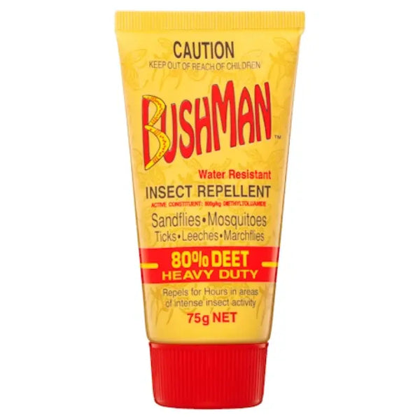 Bushman Heavy Duty 80% Deet Insect Repellent 75g