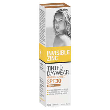 Invisible Zinc Tinted Daywear Medium SPF30+ 50g