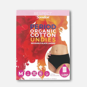 Soodox Organic Cotton Period Undies M