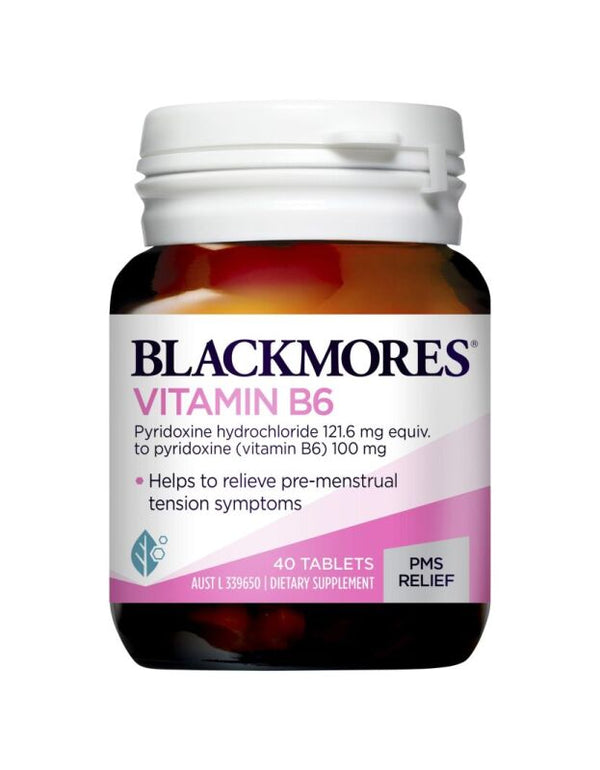 Blackmores Vitamin B6 40 Tabletrs