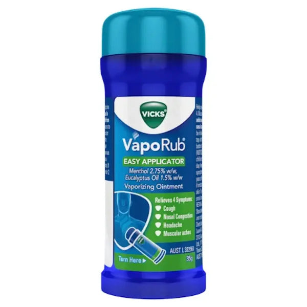 Vicks VapoRub Easy Applicator Vaporising Ointment 35g