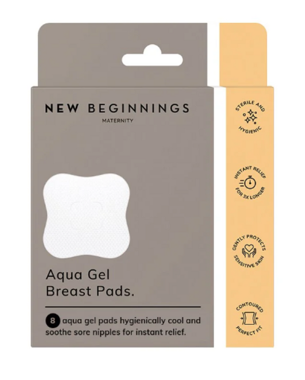 New Beginnings Aqua Gel Breast Pads (8pk)