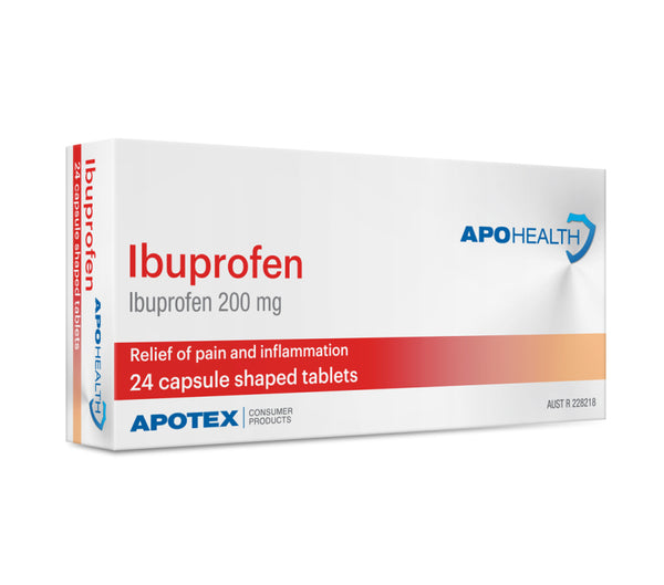 APOHealth Ibuprofen Tab 200mg 24