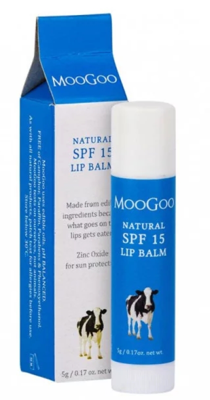 MooGoo Natural Lip Balm SPF 15 5g