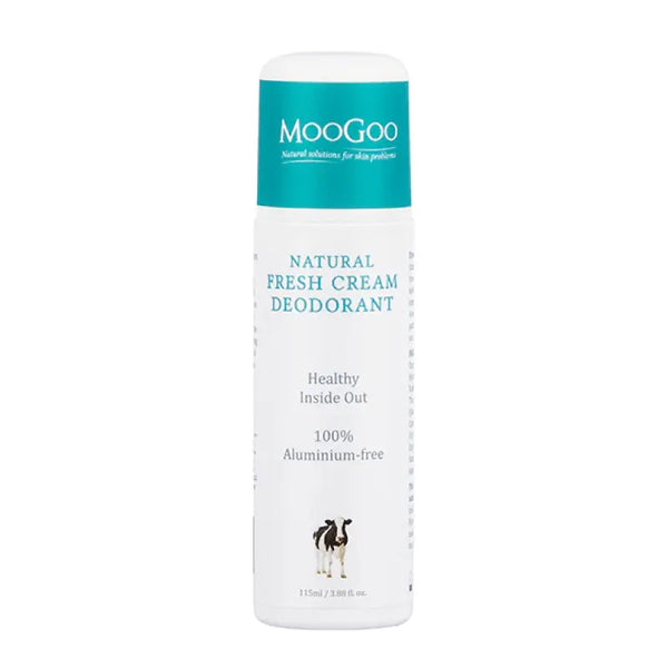 MooGoo Fresh Cream Deodorant - Lemon Myrtle 115ml