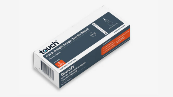 TouchBio Covid-19 Rapid Antigen Test Kit (Nasal) x5