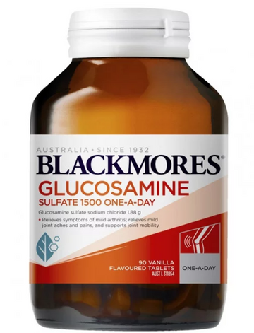 Blackmores Glucosamine Sulfate 1500mg Vitamin 90 Tablets