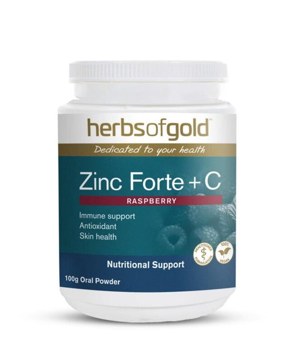 Herbs of Gold Zinc Forte + C 100GM