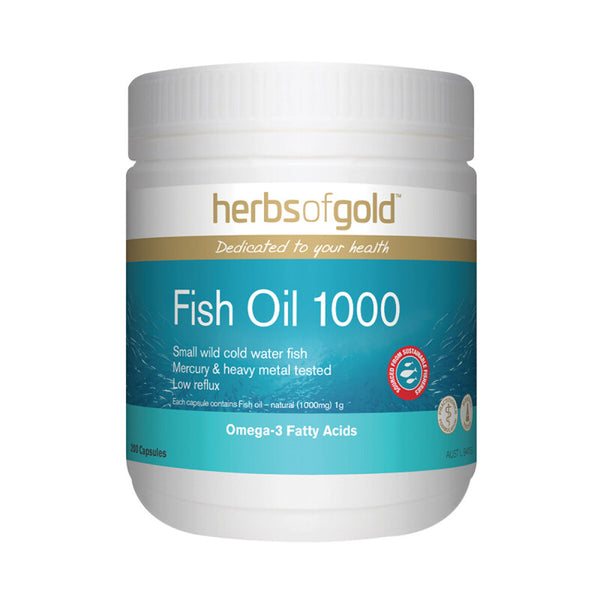 Herbs of Gold  Fish Oil 1000 200cap