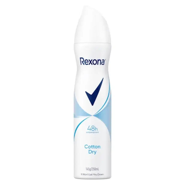 Rexona for Women Antiperspirant Deodorant Cotton Dry 250ml